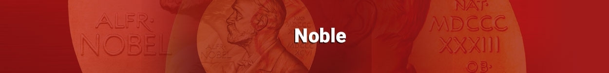 Nagroda Nobla to wyróżnienie przyznawane za wybitne osiągnięcia naukowe, literackie lub zasługi dla społeczeństw i ludzkości. Nobla Nagroda została ustanowiona na mocy testamentu Alfreda Nobla z 27 XI 1895....