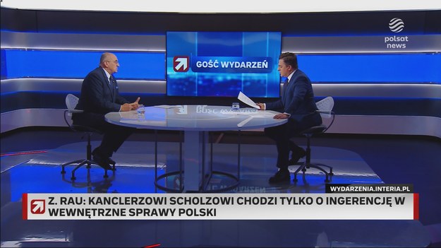 Zbigniew Rau był "Gościem Wydarzeń" Bogdana Rymanowskiego. Minister Spraw Zagranicznych odniósł się do "afery wizowej". Odpowiadając na pytania zaznaczył, że nie czuję się odpowiedzialny, a także nie planuje podania się do dymisji.