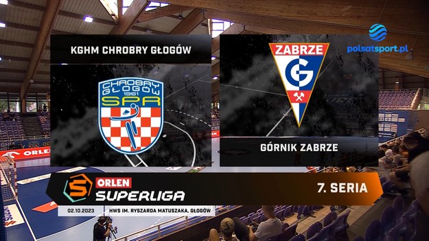 Skrót meczu ORLEN Superligi piłkarzy ręcznych KGHM Chrobry Głogów - Górnik Zabrze.