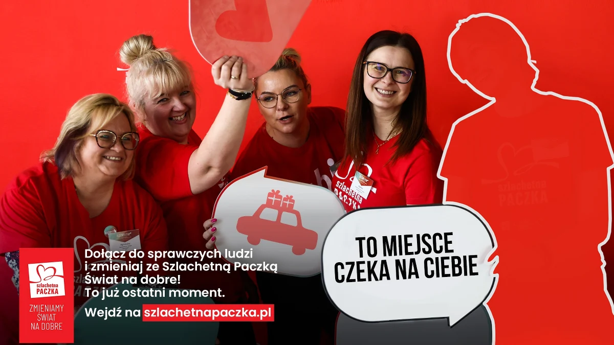 Co 20. Polak w naszym kraju żyje w skrajnej biedzie. To już ostatni moment, by zgłosić się do wolontariatu w Szlachetnej Paczce i już w nadchodzącej edycji mieć realny wpływ na zmianę życia osób w potrzebie. Jeśli nie godzisz się na obojętność wobec najbardziej potrzebujących, zwłaszcza tych z najbliższej okolicy – dołącz do wolontariatu Szlachetnej Paczki. Obecnie potrzebnych jest jeszcze ponad 3900 wolontariuszy. 