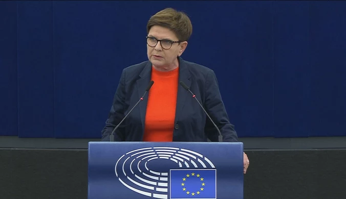 Debata w PE ws. paktu migracyjnego. B. Szydło: Trzeba postawić tamę