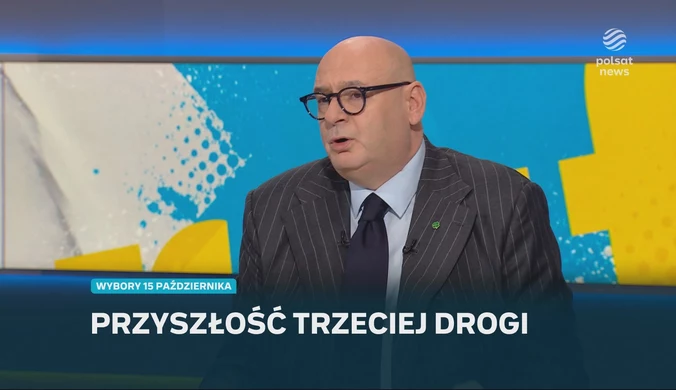 Zgorzelski w "Graffiti" o planie Trzeciej Drogi: Chcemy zawalczyć o 15 procent