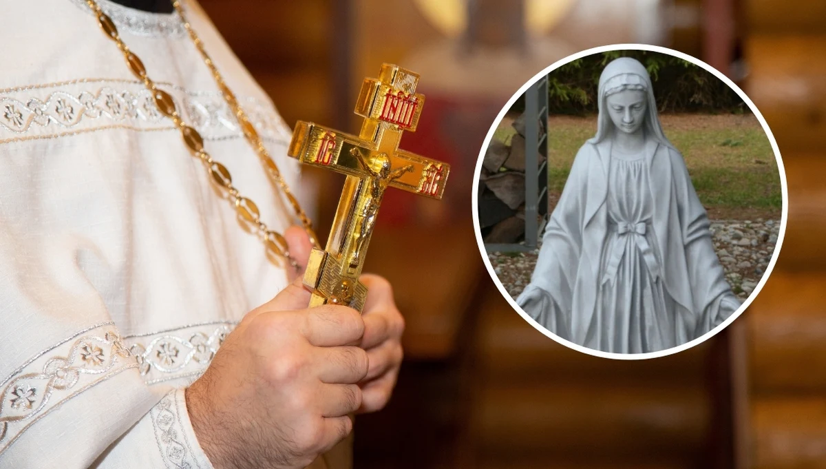 "Jako ludzie wierzący z ubolewaniem patrzymy na ten akt wandalizmu" - napisał biskup świdnicki Marek Mendyk w opublikowanym w internecie komunikacie ws. profanacji figury Matki Bożej w Strzegomiu. Według nieoficjalnych informacji wynika, że zatrzymano w tej sprawie dwie osoby.