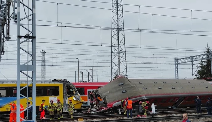 Zderzenie pociągów w Gdyni. Są poszkodowani