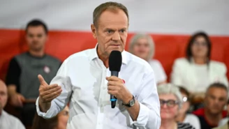 Donald Tusk ostro o premierze i TVP. "Dwie fabryki kłamstw"