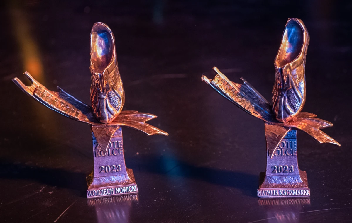 Biegaczka Natalia Kaczmarek i młociarz Wojciech Nowicki zostali laureatami Złotych Kolców. Nagrody dla najlepszych polskich lekkoatletów przyznano podczas gali na Stadionie Śląskim w Chorzowie.