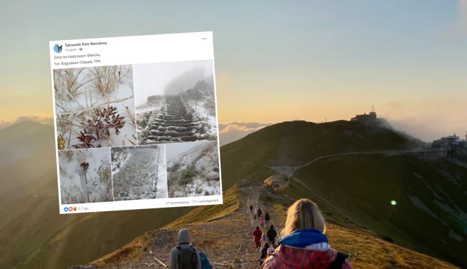 Biała jesień w górach: Ostrzeżenie dla turystów