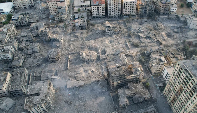 Izraelski ostrzał Palestyny. Tak wygląda miasto odcięte od świata