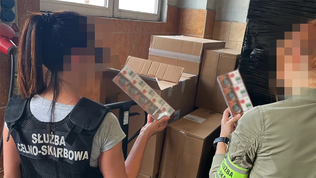 Ponad 6,5 mln sztuk papierosów o wartości ponad 5 mln złotych przejęły służby w powiecie wyszkowskim na Mazowszu. Zatrzymano w tej sprawie 38-letniego mężczyznę.