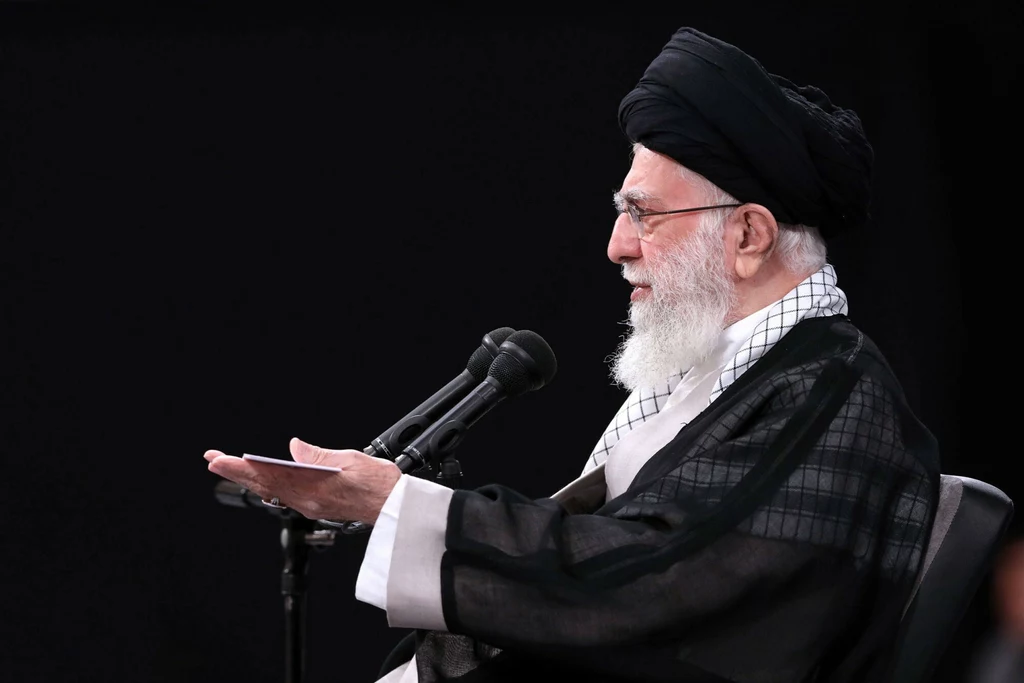 Duchowy przywódca Iranu, ajatollah Ali Chamenei
