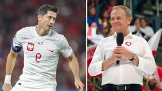 Robert Lewandowski pokazał nagranie z Donaldem Tuskiem. "Nadchodzi czas pojednania"