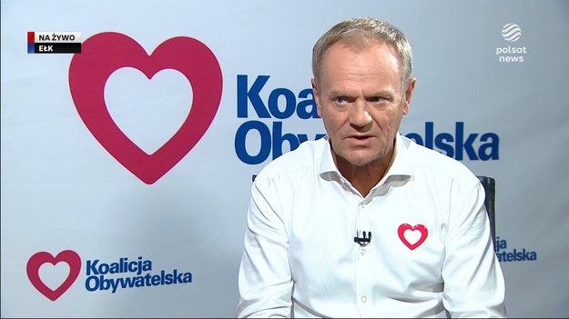 - Jarosław Kaczyński jest przypadkiem beznadziejnym pod względem perswazji. Jest tak zapatrzony w siebie samego i PiS, że nie sądzę, by był otwarty na jakąkolwiek formę dialogu - stwierdził Donald Tusk w środowym "Gościu Wydarzeń". W ostatnim tygodniu przed wyborami w Polsat News goszczą przedstawiciele wszystkich sześciu komitetów.