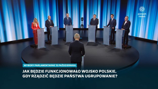 Politycy zostali spytani o reformy polskiej armii - czego jej potrzeba, w co powinna być wyposażona i jak dowodzona?W środowej debacie wzięli udział: Katarzyna Suchańska (Bezpartyjni Samorządowcy), Mirosław Różański (Trzecia Droga), Krzysztof Gawkowski (Nowa Lewica), Wojciech Skurkiewicz (Prawo i Sprawiedliwość), Michał Wawer (Konfederacja) i Bartłomiej Sienkiewicz (Koalicja Obywatelska).