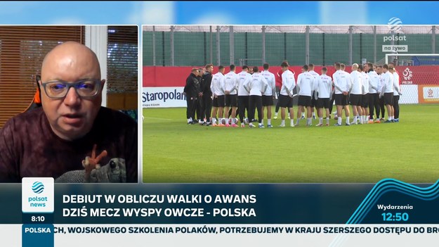 Dziennikarz Interia Sport - Radosław Nawrot wypowiedział się przed meczem Wyspy Owcze - Polska.