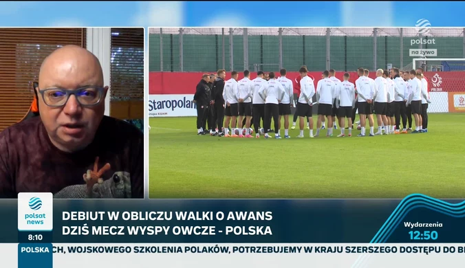 Debiut Michała Probierza w meczu Wyspy Owcze - Polska. WIDEO