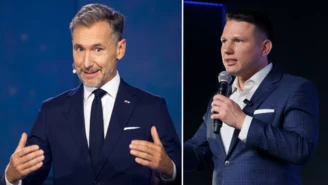 Wybory 2023. Sławomir Mentzen vs. Piotr Kraśko. "Paszkwil godny TVP"