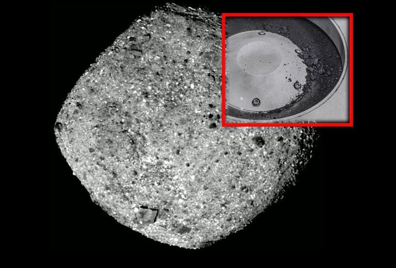 NASA poinformowała, że wczesne badania próbki asteroidy Bennu, pochodzącej sprzed 4,5 mld lat, ujawniają dowody na obecność materiału bogatego w węgiel i wodonośnych minerałów ilastych.