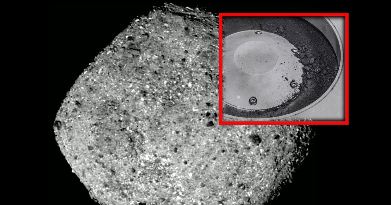 NASA poinformowała, że wczesne badania próbki asteroidy Bennu, pochodzącej sprzed 4,5 mld lat, ujawniają dowody na obecność materiału bogatego w węgiel i wodonośnych minerałów ilastych.