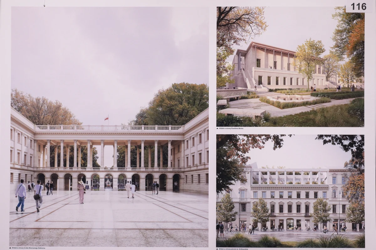 W czwartek poznaliśmy wyniki konkursu architektoniczno–urbanistycznego na opracowanie koncepcji odbudowy Pałacu Saskiego, Pałacu Brühla oraz kamienic przy ul. Królewskiej w Warszawie oraz projekt tego, jak mają one wyglądać w przyszłości. Gmach zostać oddany do użytku za 7 lat. 