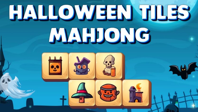 Gra online za darmo Halloween Tiles Mahjong to nowa typu Mahjong. Stań oko w oko z tą halloweenową przygodą i pokonaj swój strach!