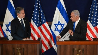 Blinken w Izraelu. Obiecał, że USA zwiększą pomoc w walce z Hamasem