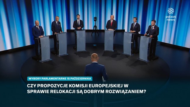 Przedstawiciele wszystkich komitetów wyborczych biorą udział w czwartej debacie z serii debat tematycznych w Polsat News. W czwartek jej tematem była polityka migracyjna, a prowadzącym Grzegorz Jankowski.W debacie wzięli udział: Tymoteusz Myrda (Bezpartyjni Samorządowcy), Władysław T. Bartoszewski (Trzecia Droga), Krzysztof Śmiszek (Lewica), Szymon Szynkowski vel Sęk (Prawo i Sprawiedliwość), Krzysztof Bosak (Konfederacja) i Marcin Kierwiński (Koalicja Obywatelska).