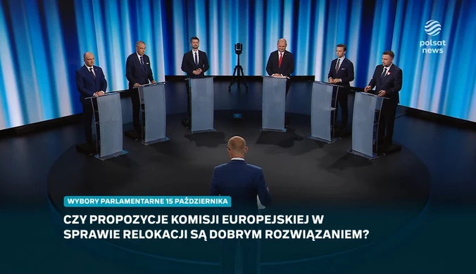 Politycy o migracji. Polska Wybiera. Debata w Polsat News i Interii