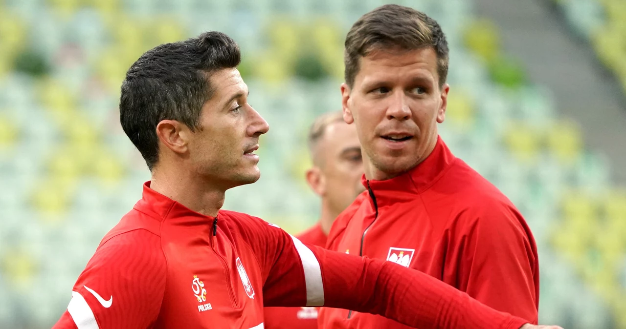 Robert Lewandowski i Wojciech Szczęsny - tu w barwach reprezentacji Polski