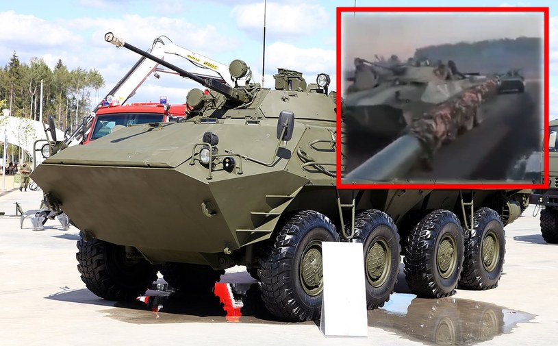 Czujne oko obserwatora działań wojennych w Ukrainie wypatrzyło na froncie prawdziwego białego kruka. To transporter opancerzony BTR-90, który został wyprodukowany w dosłownie 12 egzemplarzach. 