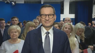 Premier Morawiecki o wynikach wyborów: Z każdym jesteśmy gotowi rozmawiać