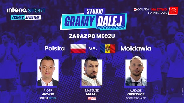 Program "Gramy dalej!" emitowany po meczu Polska - Mołdawia. Reprezentacja Polski w meczu eliminacji mistrzostw Europy 2024 zremisowała z Mołdawią 1-1.
