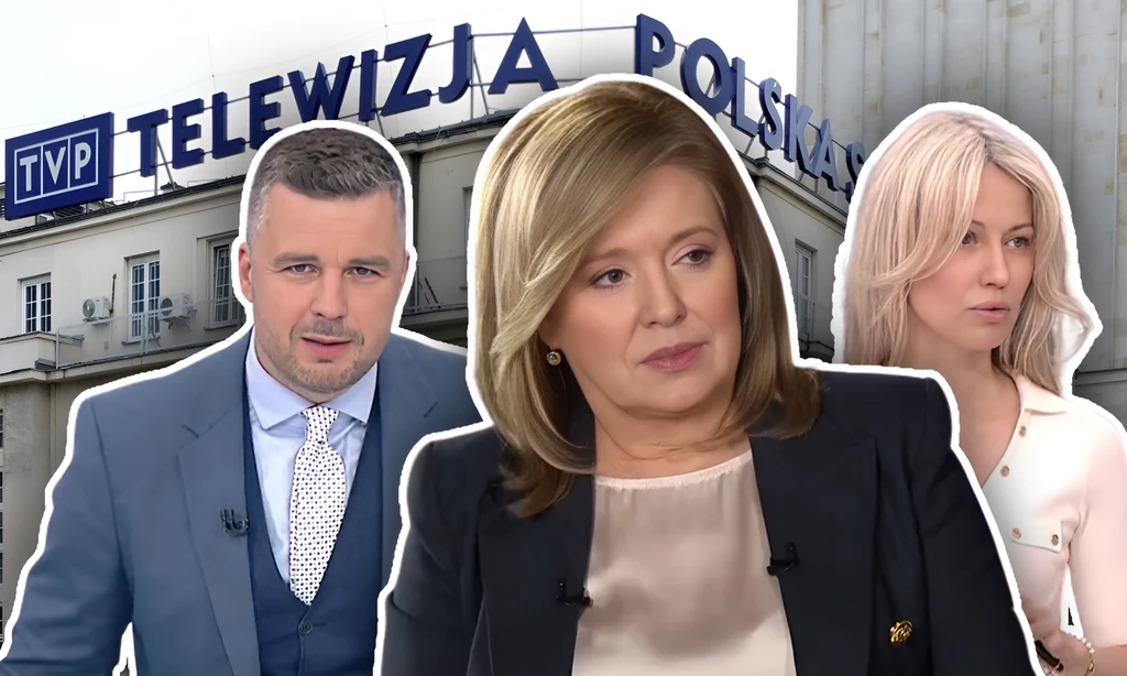 Twarze "Wiadomości" TVP i TVP Info: Michał Rachoń, Danuta Holecka, Magdalena Ogórek