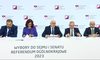 Konferencja PKW. Najnowsze wyniki wyborów do Sejmu z ponad 85 proc. komisji wyborczych