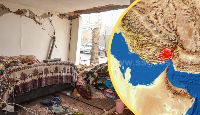Silne trzęsienie ziemi w Iranie. Wstrząsy odczuwalne w sąsiednim kraju