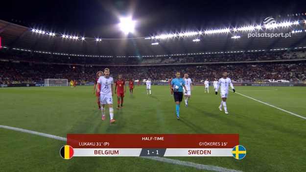 Belgia - Szwecja 1:1 (1:1)*
Bramki: Lukaku 31 (rzut karny) - Gyokeres 15

* mecz przerwany z powodu zamachu w Brukseli