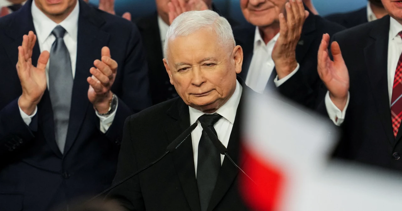 Prezes PiS Jarosław Kaczyński