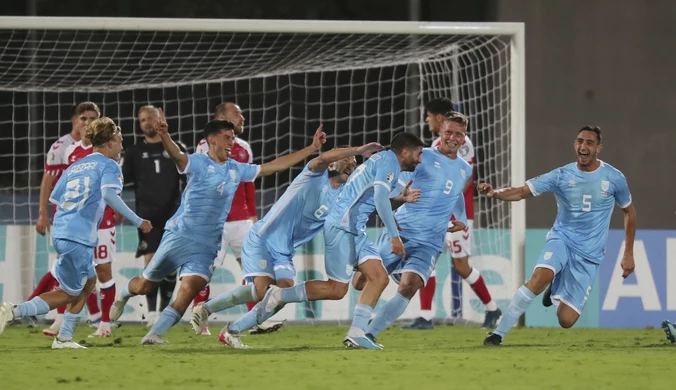 Blisko kompromitacji półfinalisty EURO. Pierwszy oficjalny gol San Marino od meczu z Polską [WIDEO]