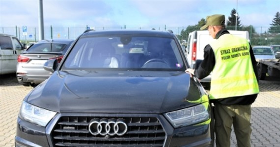 Skradzione audi warte 200 tys. zł zatrzymali funkcjonariusze Nadbużańskiego Oddziału Straży Granicznej na przejściu z Ukrainą w Dołhobyczowie (Lubelskie). Od początku roku odzyskali już skradzione pojazdy o łącznej wartości ponad 13 mln zł.