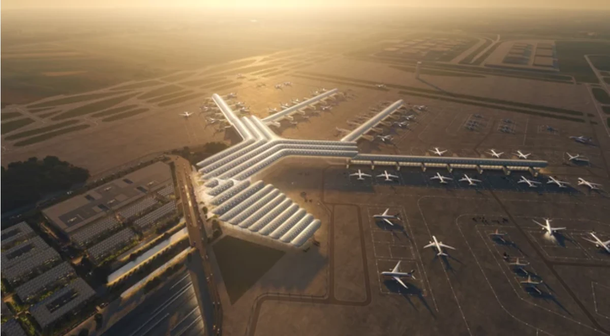 Apel o wstrzymanie wszystkich prac związanych z budową między Łodzią a Warszawą Centralnego Portu Komunikacyjnego złożyła dzisiaj w Ministerstwie Infrastruktury grupa mieszkańców trzech mazowieckich gmin. Chodzi o Baranów, Wiskitki i Teresin, na terenie których planowane jest największe lotnisko w Polsce.