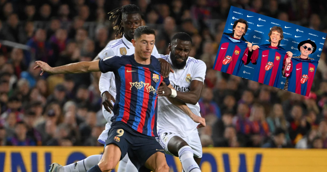 Robert Lewandowski bedzie promował album The Rolling Stones //@FCBarcelona (X)