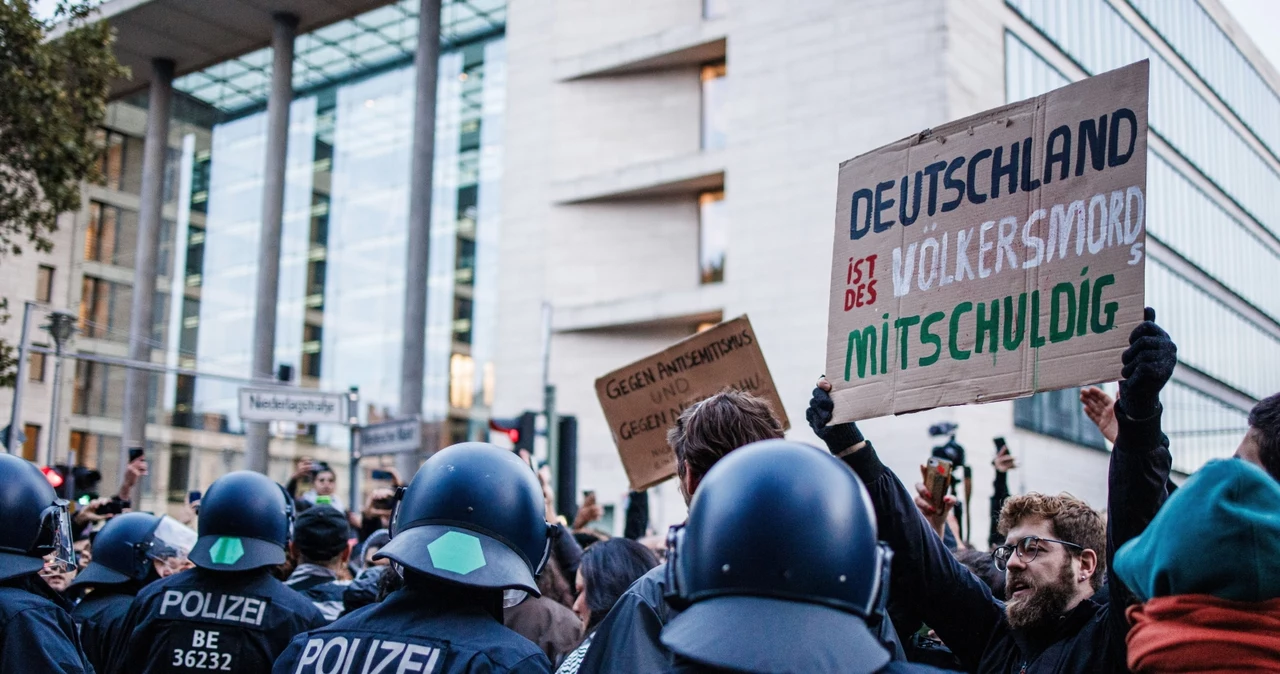 Protesty propalestyńskie w Niemczech