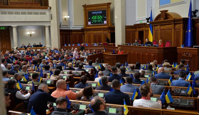 Historyczna decyzja w Ukrainie. Emocje podczas głosowania 