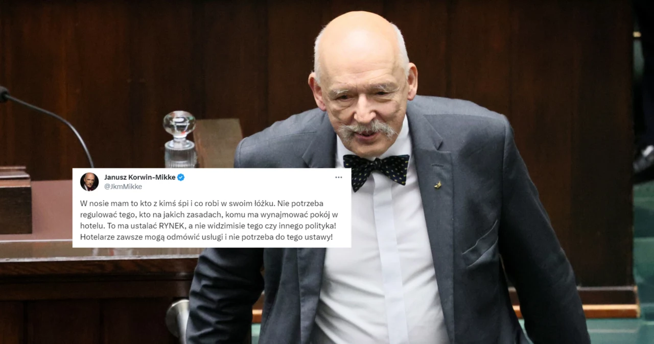 Janusz Korwin-Mikke odpowiedział na jeden z postulatów Ordo Iuris. Działaczką organizacji jest Karina Bosak