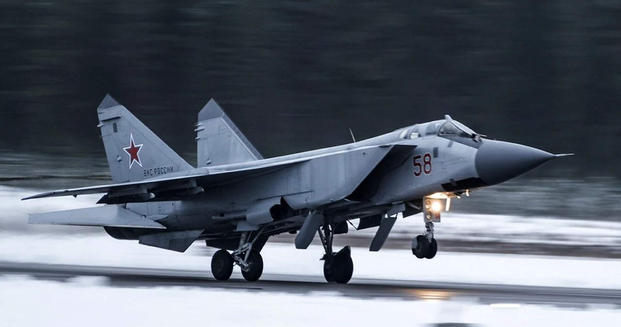 Rosyjski myśliwiec MiG-31