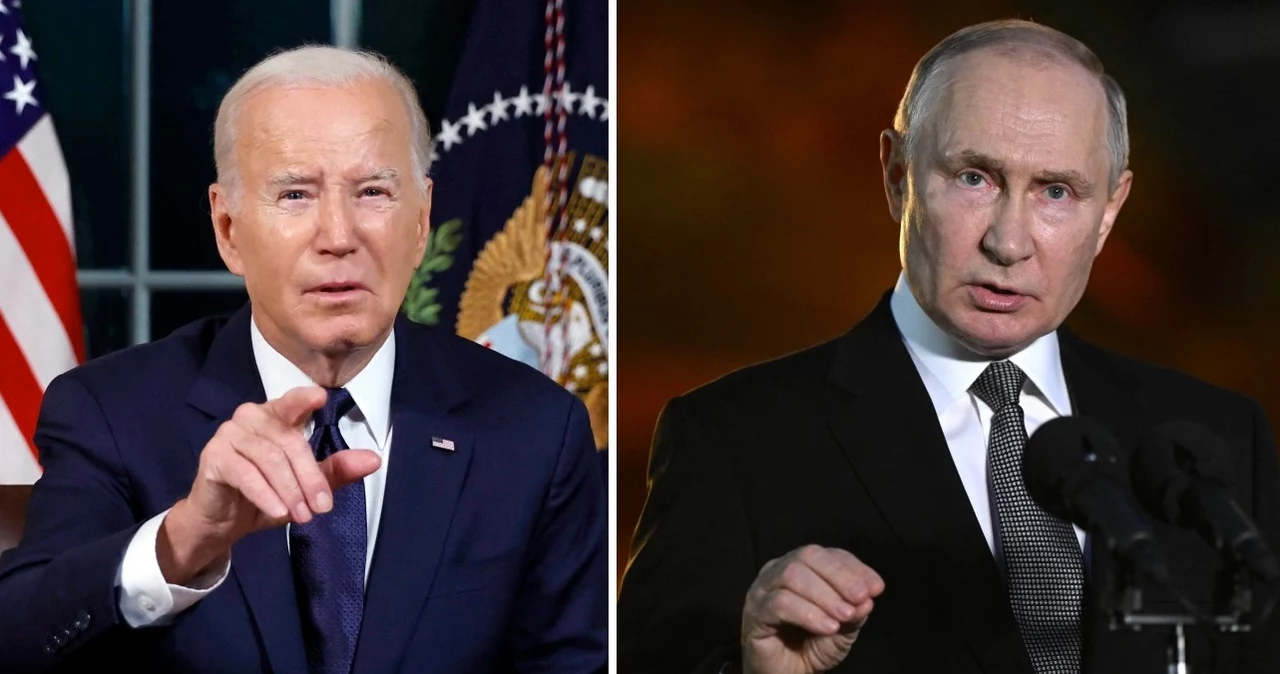 Joe Biden i Władimir Putin