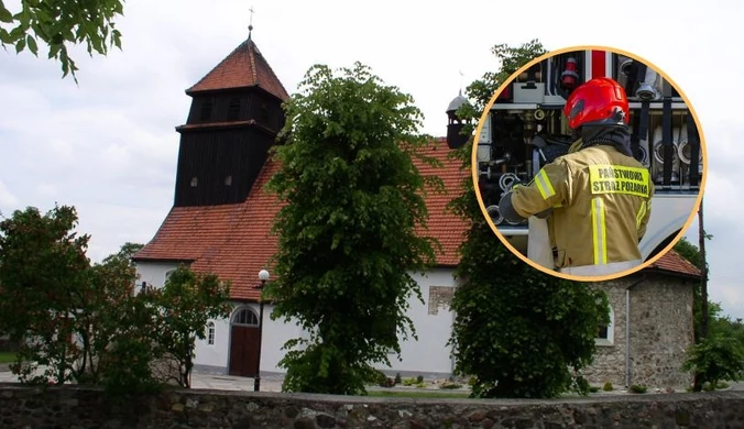 Po pożarze plebanii zaginął wikary. Na miejscu znaleziono ludzkie szczątki