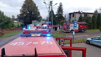 Pożar plebanii w powiecie gliwickim. Jedna osoba nie żyje