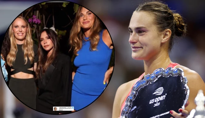 Najpierw fotka z Davidem Beckhamem, a teraz to. Aryna Sabalenka szaleje przed końcem sezonu