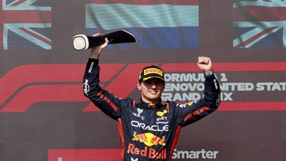 Formuła 1: Mistrz świata Verstappen wygrał w Austin 