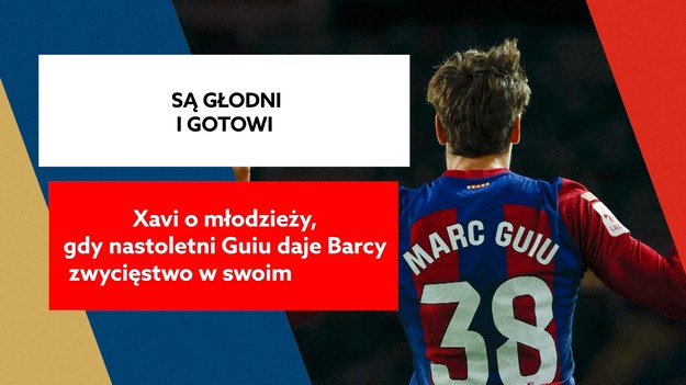 Xavi pochwalił Marca Guiu po tym, jak 17-letni debiutant zapewnił Barcelonie zwycięstwo 1:0 nad Athletikiem Bilbao zaledwie kilka sekund po wejściu z ławki rezerwowych w niedzielnym meczu La Liga. 